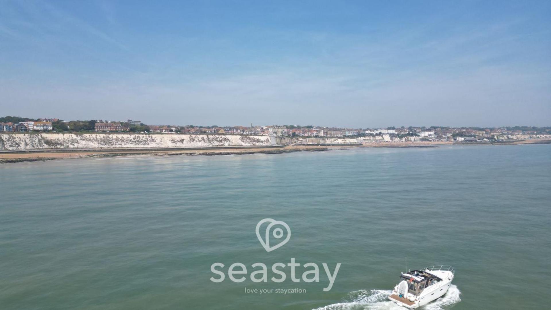 Sea Garden Ramsgate Sleeps4 Parking Amazing Views Lägenhet Exteriör bild