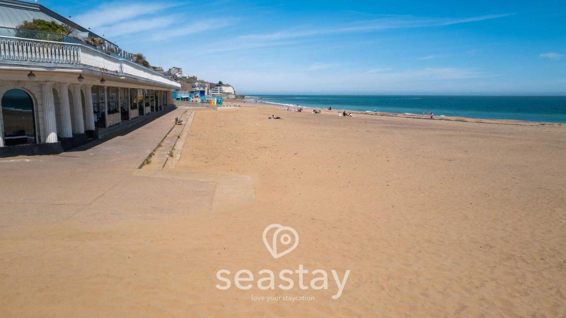 Sea Garden Ramsgate Sleeps4 Parking Amazing Views Lägenhet Exteriör bild