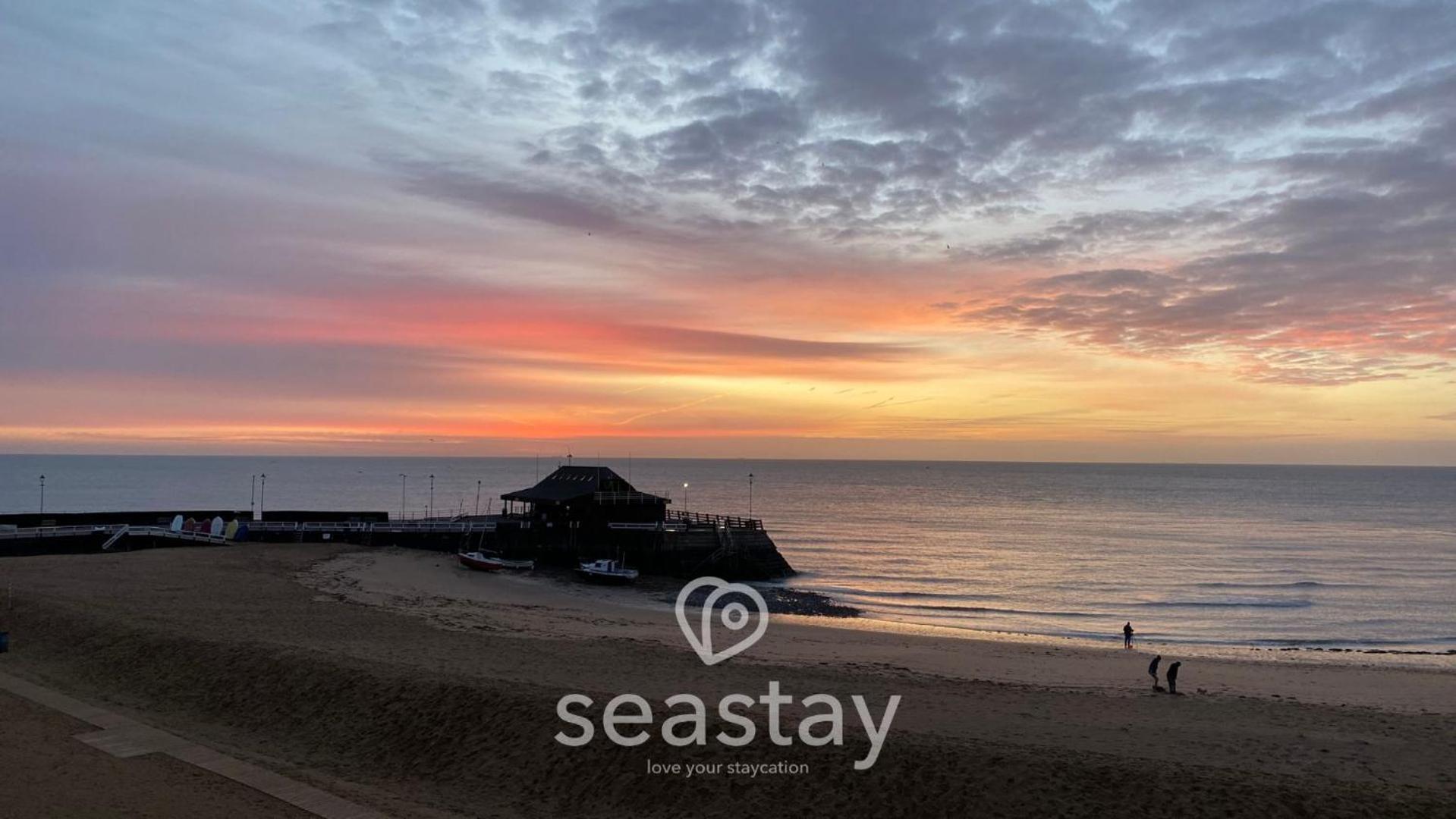 Sea Garden Ramsgate Sleeps4 Parking Amazing Views Lägenhet Exteriör bild